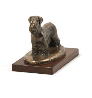 Terier czeski figurka na drewnie Art-Dog